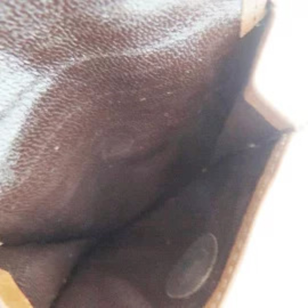 Saint Laurent Yves Bi fold Wallet Brown Leather - Picture 4 of 7